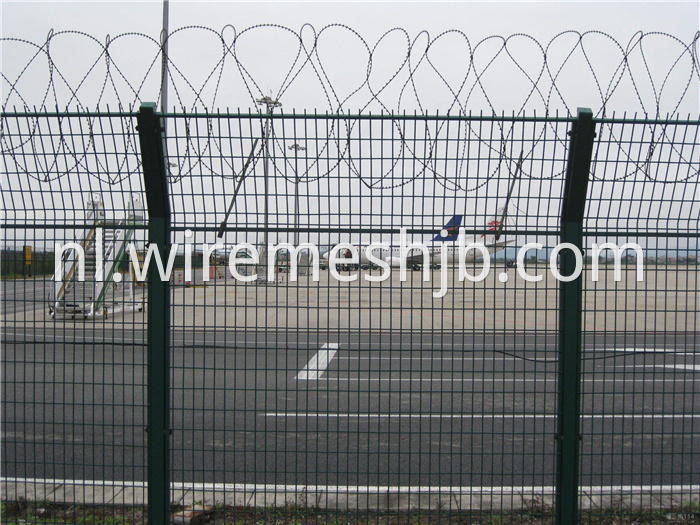 Beautiful Airport Fence